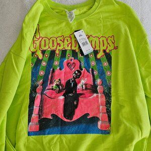 Goosebumps Sweatshirt Hot Topic | Halloween sweater unisex | Size: XXL 2X | NWT